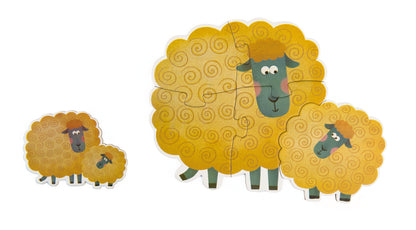 Mom & Baby Puzzle / Puzzle Animales Madre y Bebé