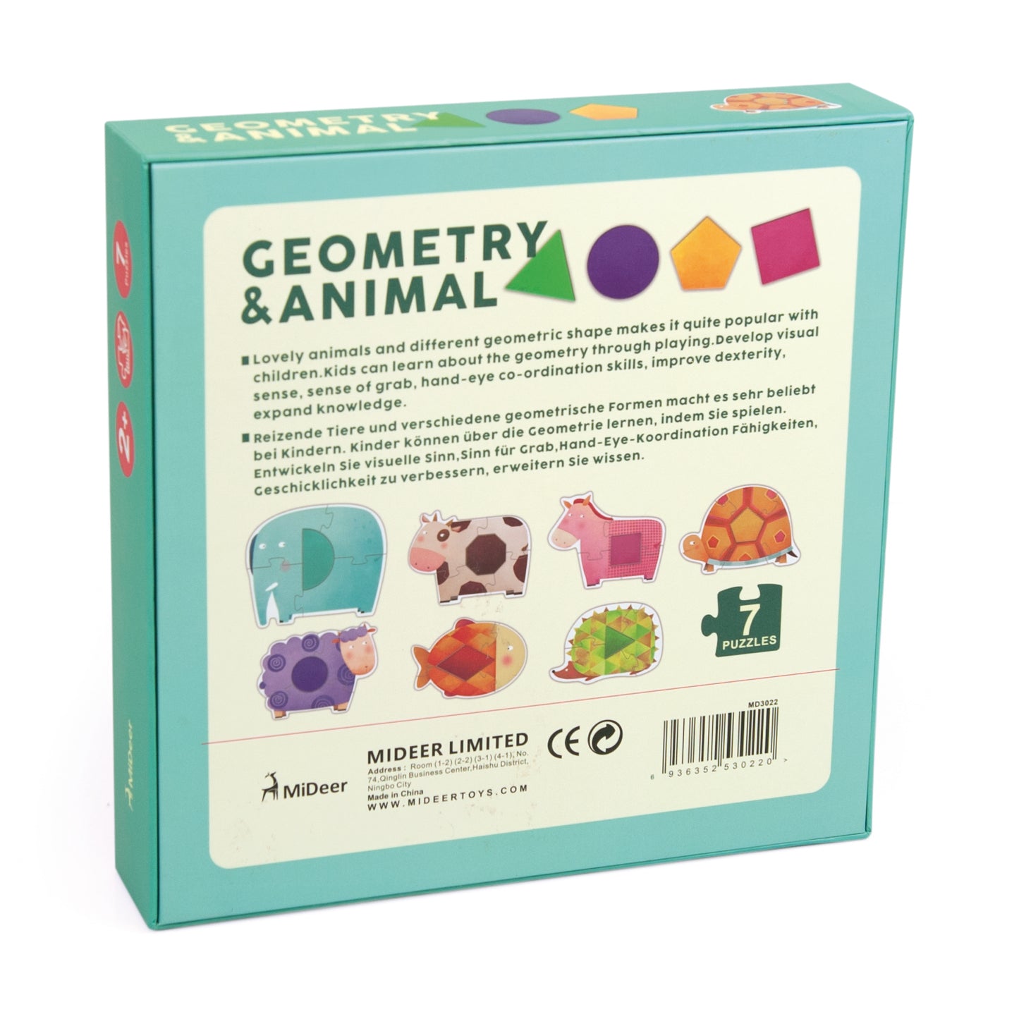 Geometry & Animal Puzzle / Puzzle Geométrico de Animales