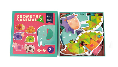 Geometry & Animal Puzzle / Puzzle Geométrico de Animales