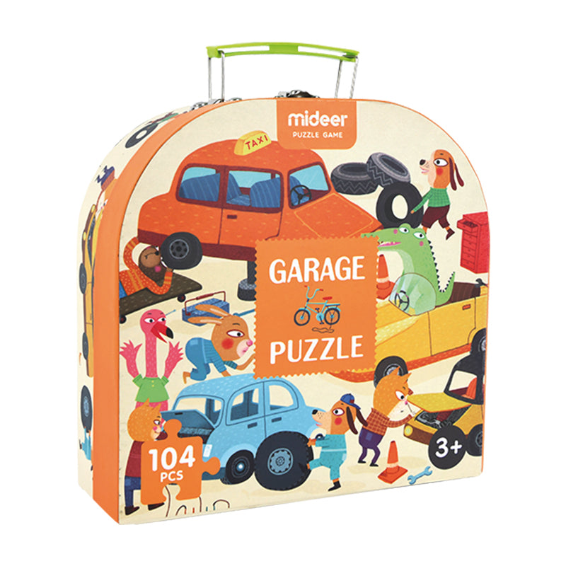 Garage Puzzle / Mega-taller puzzle de vehiculos / coches autos