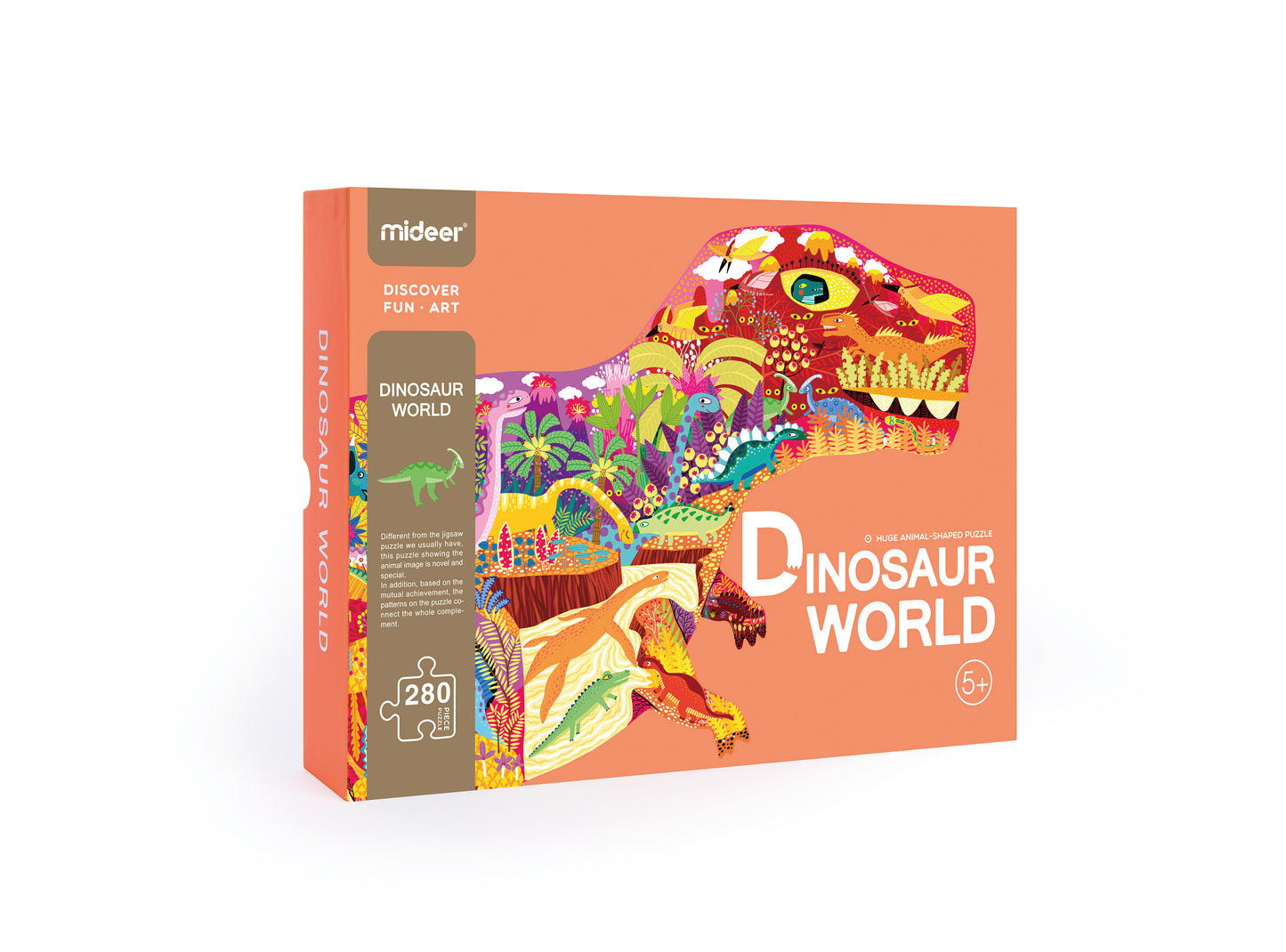 Shaped Puzzle Dinosaur World / Puzzle el mundo de los dinosaurios