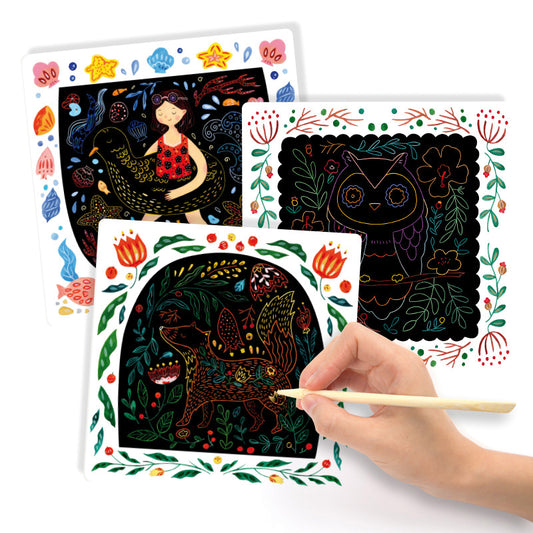 Scratch Art Card / juego de rascar /