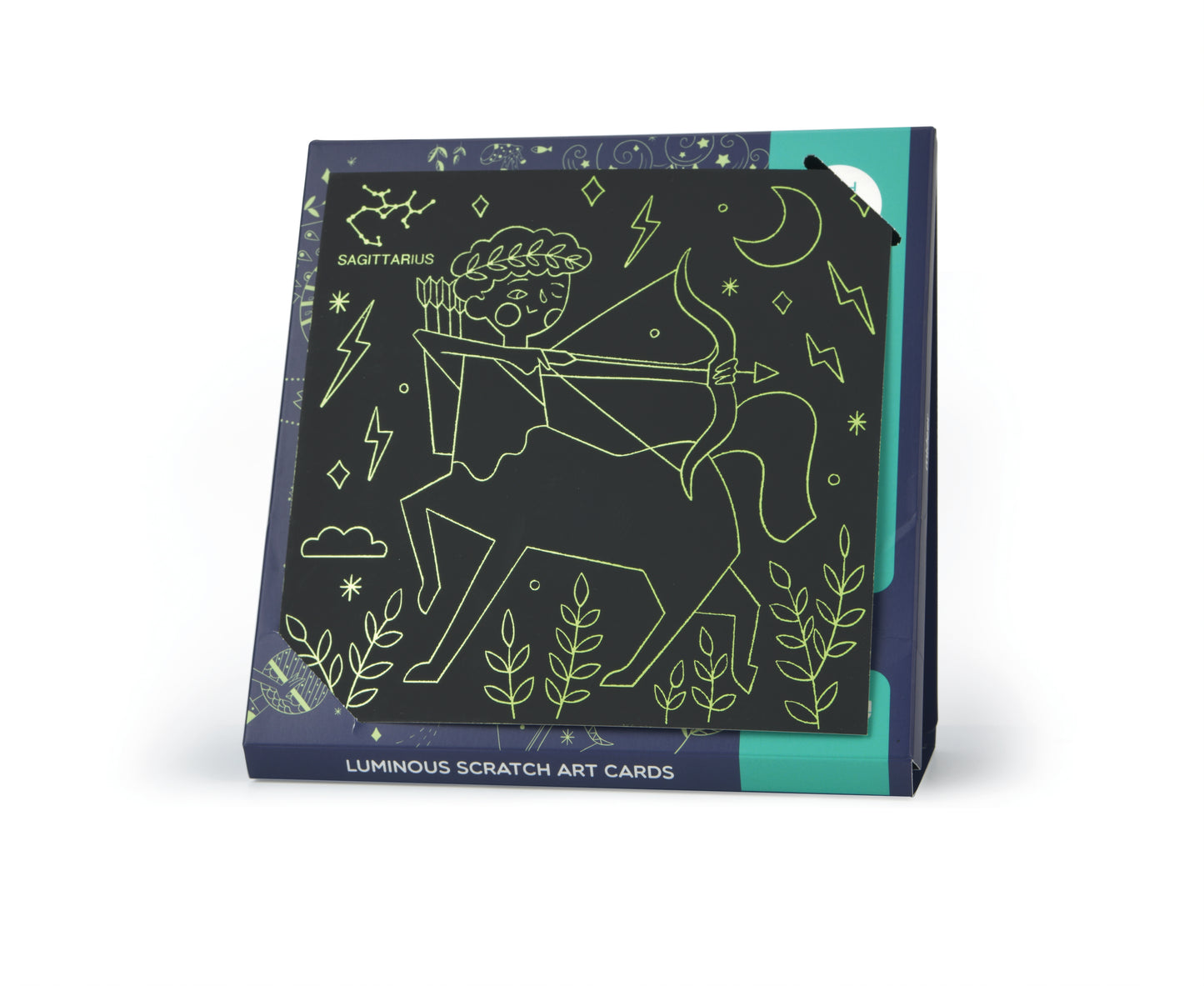 Luminous Scratch Art Cards / juego de rascar florescente