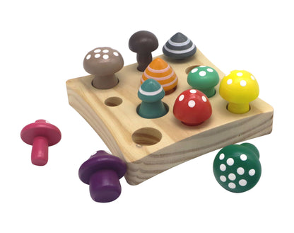 MUSHROOMS MEMORY GAME / MEMORY DE SETAS / juego de encajar