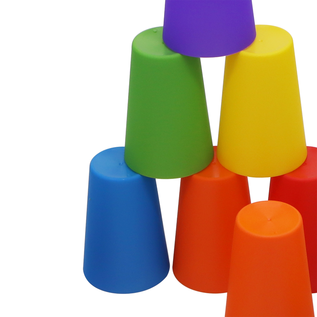 STACKING CUPS GAME / Juego de apilar vasos / Juego de memoria visual / Juego de lógica y planificación