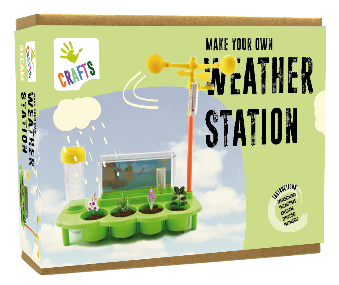 Make Your Own Weather Station / haz tu propia estacón meteorológica / steam / stem / manualidades