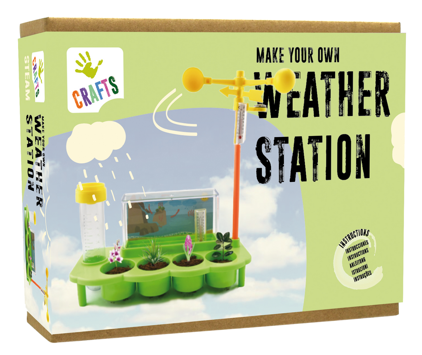 Make Your Own Weather Station / haz tu propia estacón meteorológica / steam / stem / manualidades