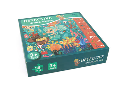 Detective Under Water / Puzzle detective del océano