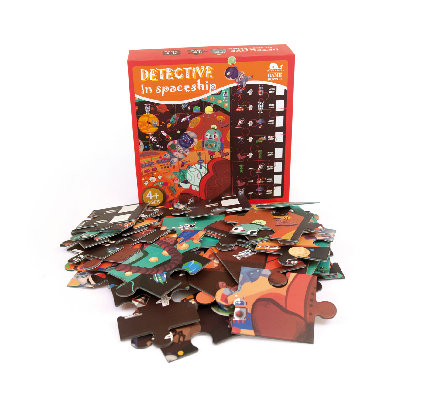Detective In Spaceship / Puzzle Detective en el espacio