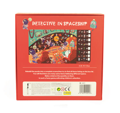 Detective In Spaceship / Puzzle Detective en el espacio