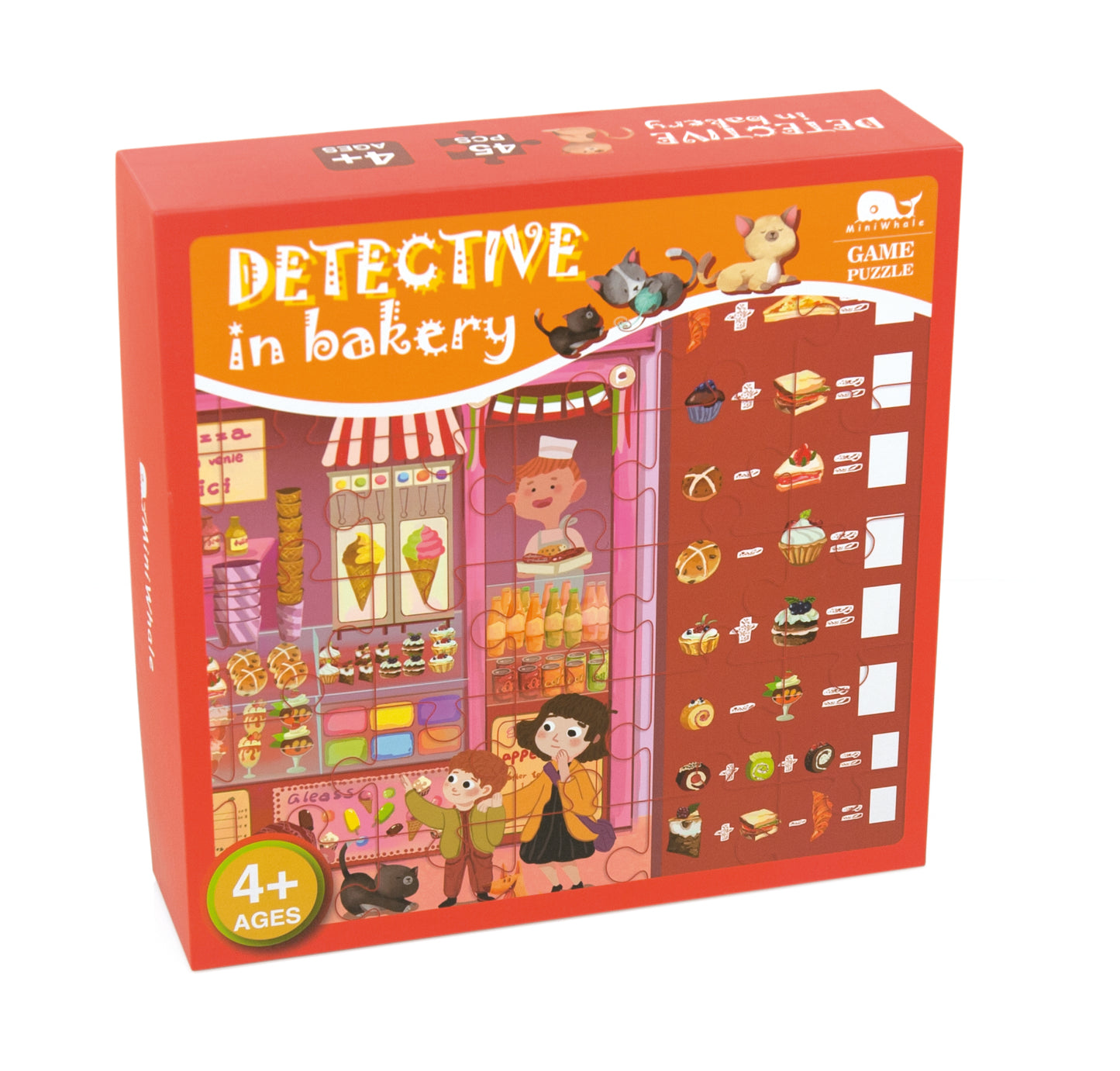 Detective In Bakery / Puzzle detective en la panadería /