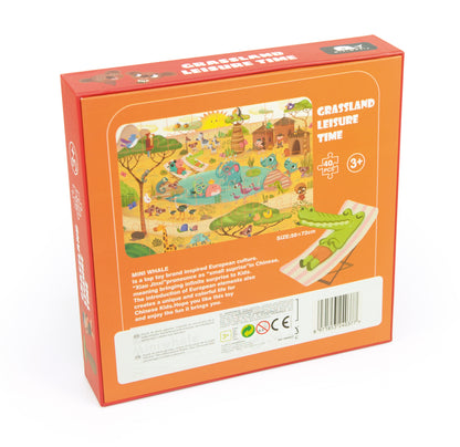 Grassland Leisure Time / Puzzle Selva