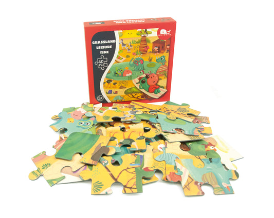 Grassland Leisure Time / Puzzle Selva