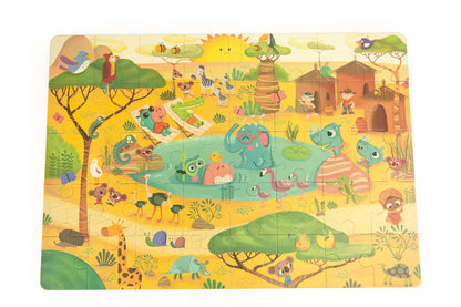 Grassland Leisure Time / Puzzle Selva