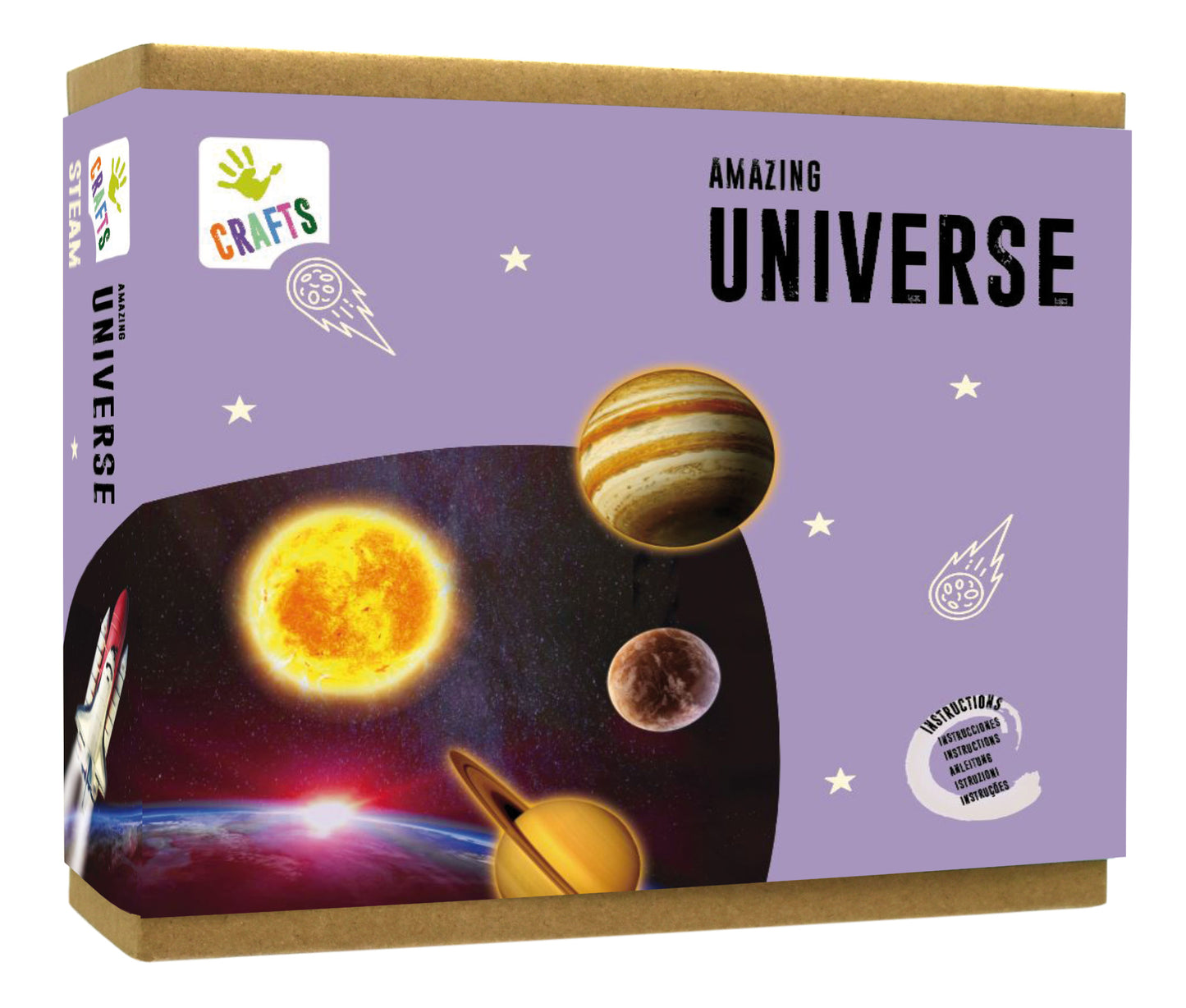 AMAZING UNIVERSE / EL MARAVILLOSO UNIVERSO / steam / stem / manualidades / espacio / planetas