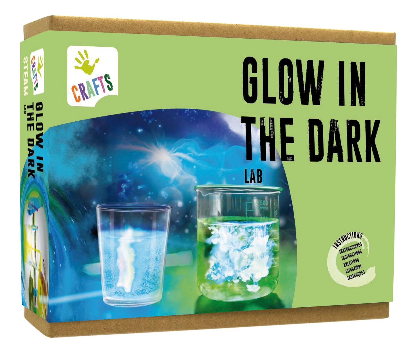 GLOW IN THE DARK LAB / FLUORESCENCIA EN LA OSCURIDAD / steam / stem / manualidades / liquido fosforescente