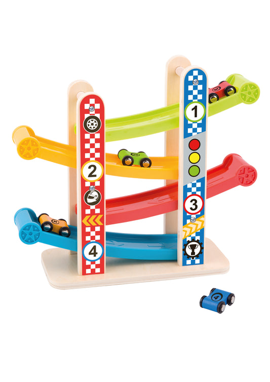 Sliding Tower - Small / Circuito racing con 4 coches.