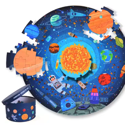Wandering Through The Space Puzzle / Puzzle Un Paseo por el Espacio