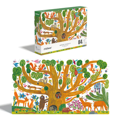 Artist Puzzle - The Tree Of Life / Puzzle creativo del Árbol de la vida