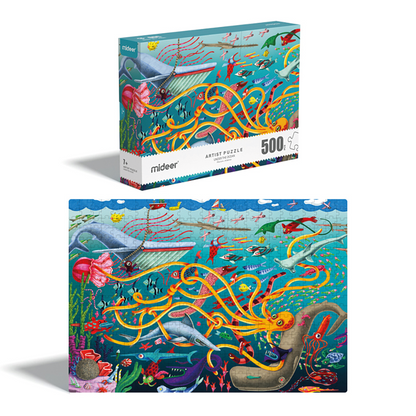 Artist Puzzle - Under The Ocean / Puzzle creativo del océano