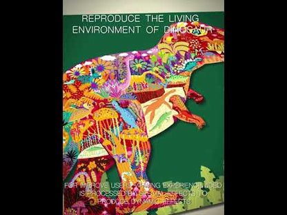 Large Animal - Shaped Puzzle Elephant Dream / Puzzle en forma de Elefante /