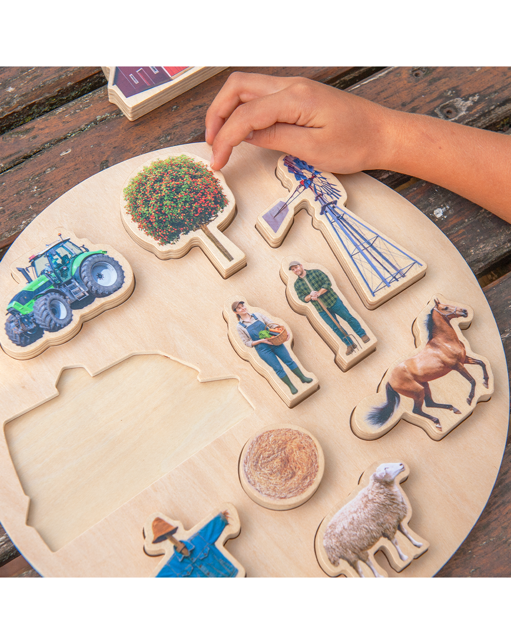 Encaje Real Farm Puzzle