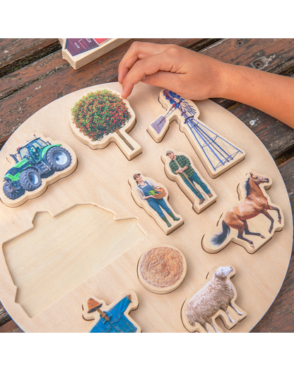 Encaje Real Farm Puzzle