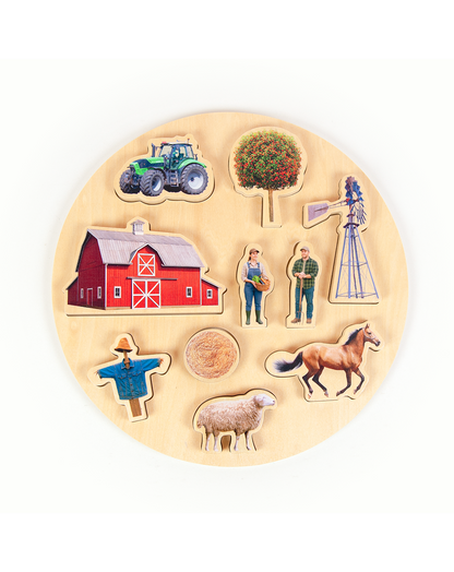 Encaje Real Farm Puzzle