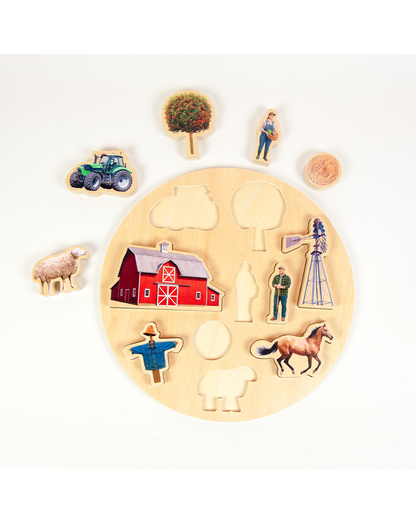 Encaje Real Farm Puzzle