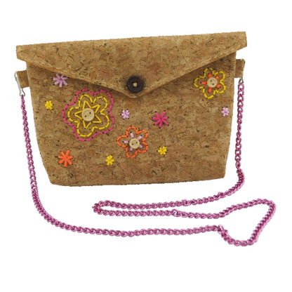 Make Your Own Cork Bag / Haz tu propio bolso de tela de corcho / manualidades