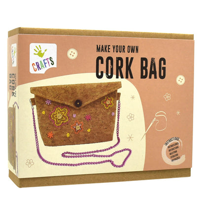 Make Your Own Cork Bag / Haz tu propio bolso de tela de corcho / manualidades