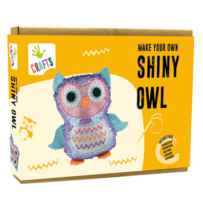 Make Your Own Shiny Owl / Haz tu propio búho brillante / manualidades