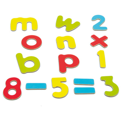 Magnetic Letters & Numbers / Imanes de letras y números / juego magnético