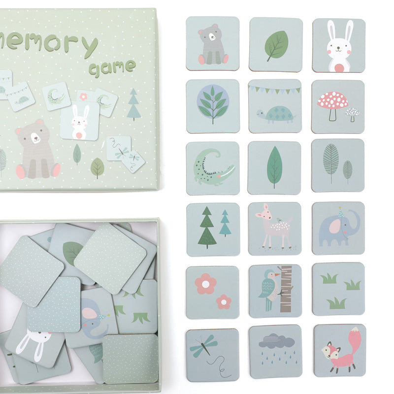 Memory Game / Juego de memoria de cartón