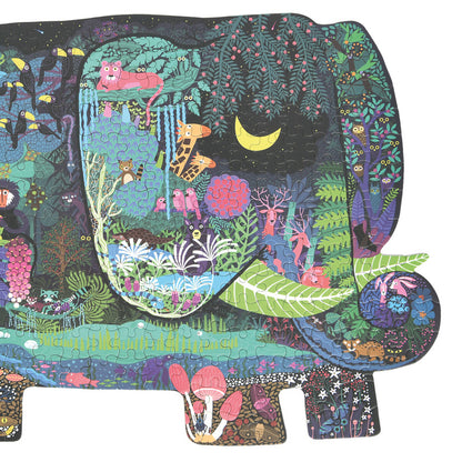 Shaped Puzzle Elephant Dream / Puzzle en forma de elefante /