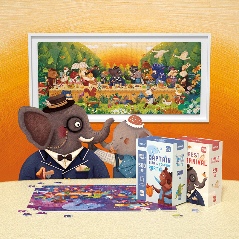 Captain Bear's Costume Party / Puzzle Capitán Oso /